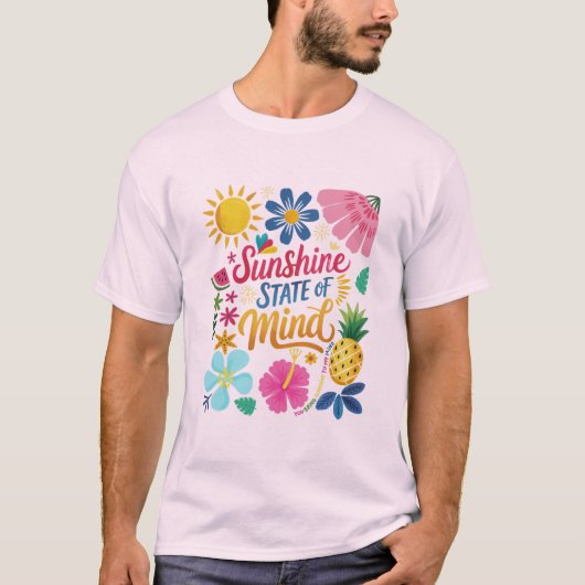 Sunshine State of Mind T-shirt (Voorkant)