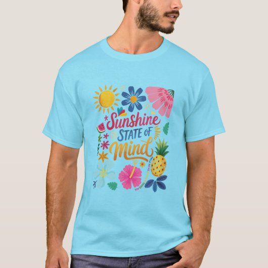 Sunshine State of Mind T-shirt (Voorkant)