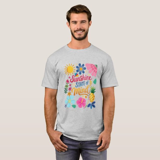 Sunshine State of Mind T-shirt (Voorkant volledig)