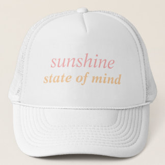Sunshine State of Mind Trucker Hat Trucker Pet