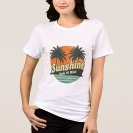 Sunshine State T-shirt, Retro strandvakantieshirt Tri-Blend Shirt