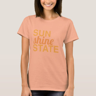 SUNSHINE STATE - zonnig, staat van geest in Florid T-shirt