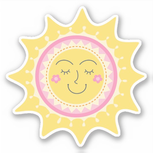 Sunshine Sticker (Voorkant)