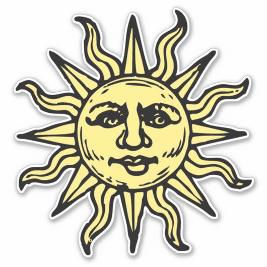 Sunshine Sticker (Voorkant)