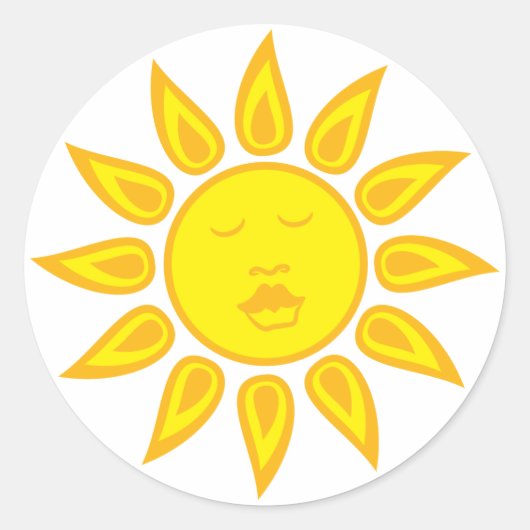 Sunshine Sticker (Voorkant)