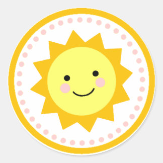 Sunshine Sticker - Stippen