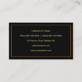 Sunshine Studio Visitekaartje (Achterkant)