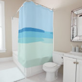 Sunshine Summer Beach House Douchegordijn (In situ)