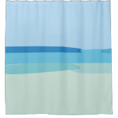 Sunshine Summer Beach House Douchegordijn (Voorkant)