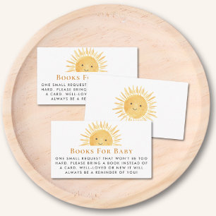 Sunshine Sun Boeken voor Baby Informatiekaartje