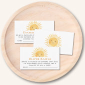 Sunshine Sun Luier Raffle Informatiekaartje