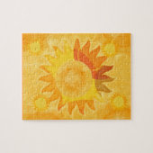 Sunshine Sun Sunburst Puzzle Legpuzzel (Horizontaal)
