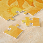 Sunshine Sun Sunburst Puzzle Legpuzzel (Zijkant)