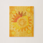 Sunshine Sun Sunburst Puzzle Legpuzzel (Verticaal)