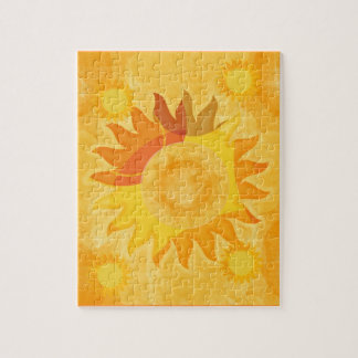 Sunshine Sun Sunburst Puzzle Legpuzzel