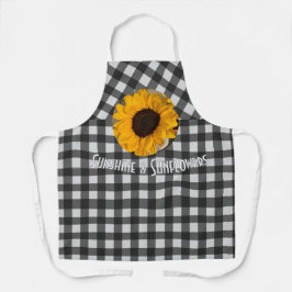 Sunshine & Sunflowers Apron Schort