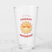 Sunshine Superstar Glass Glas (Achterkant)