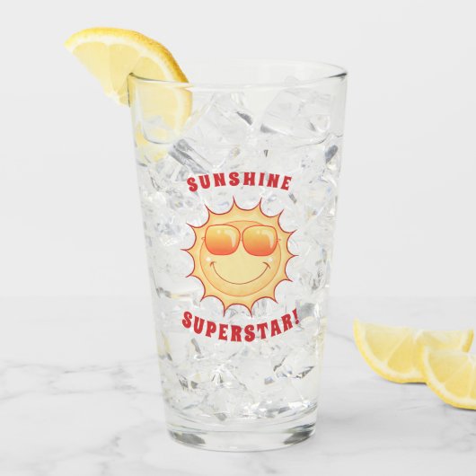 Sunshine Superstar Glass Glas (Voorkant ijs)