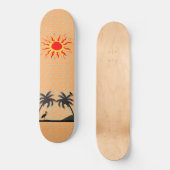 Sunshine Surfboard Persoonlijk Skateboard (Voorkant)