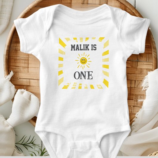 Sunshine T-Shirt Kids 1st Birthday Party