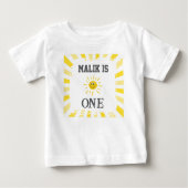 Sunshine T-Shirt Kids 1st Birthday Party (Voorkant)