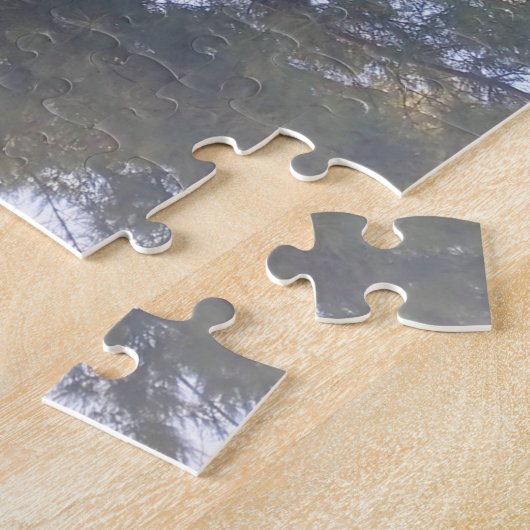Sunshine Through Tree Jigzaag Puzzle Legpuzzel (Zijkant)