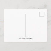 Sunshine Travel Photo Lake Chelan Washington State Briefkaart (Achterkant)