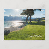 Sunshine Travel Photo Lake Chelan Washington State Briefkaart (Voorkant)