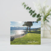 Sunshine Travel Photo Lake Chelan Washington State Briefkaart (Staand voorkant)