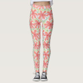 Sunshine Tropical Flower Leggings (Voorkant)