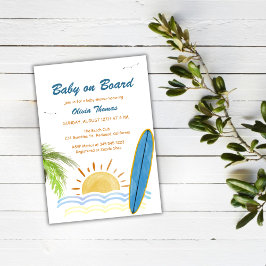 Sunshine Tropical Surf Baby aan boord van het Baby Kaart