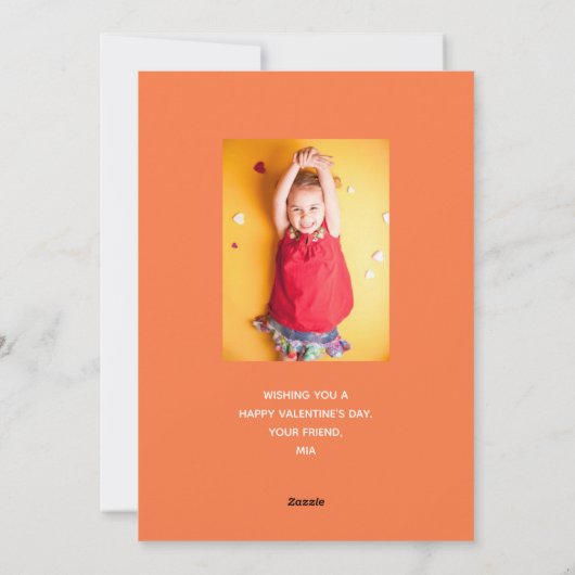 Sunshine Valentijn Feestdagenkaart (Achterkant)