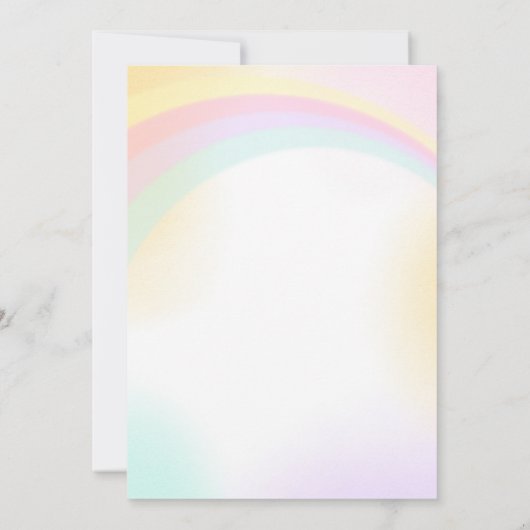 Sunshine Verjaardag Uitnodiging Little Sunshine Pa (Achterkant)