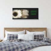 Sunshine w/Poem Canvas Afdruk (Insitu (Slaapkamer))