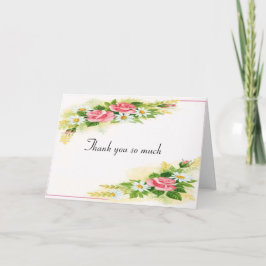 Sunshine Wedding Bedankt Kaart