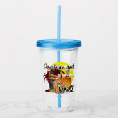 Sunshine & Whiskey Acryl Drinkbeker (Voorkant)
