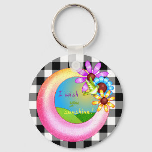 Sunshine Wish Pixel Art Sleutelhanger