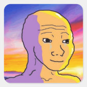 Sunshine Wojak stickers (Voorkant)