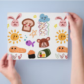 Sunshine, Wolken, Sterren, Beren Flyer (Hand)