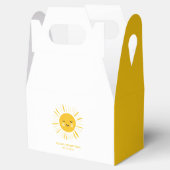 Sunshine wordt één verjaardagsfeestje bedankdoosjes (Geopend)