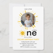 Sunshine wordt één verjaardagsfeestje kaart (Voorkant)