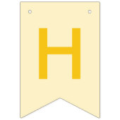 Sunshine wordt één verjaardagsfeestje vlaggetjes (Tweede vlag)