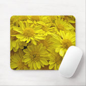 Sunshine Yellow Chrysanthema Muismat (Met muis)