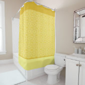 Sunshine Yellow Douchegordijn (In situ)