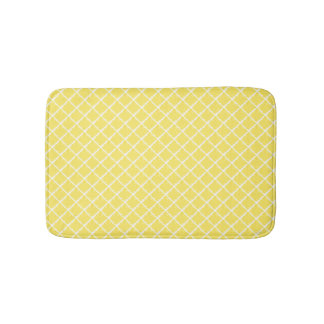 Sunshine Yellow Pattern Badmat