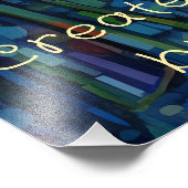 Sunshine Yellow Poppies Print Foto Afdruk (Hoek)