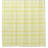 Sunshine Yellow Shower Curtain - Speld Douchegordijn (Voorkant)