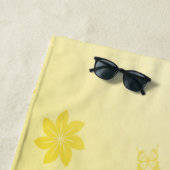 Sunshine Yellow Strandlaken (In situ)