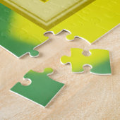 Sunshine Yellow Sunflower Foto Lijst Legpuzzel (Zijkant)