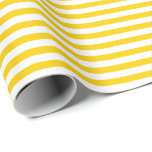 Sunshine Yellow | Wappapier met witte streep Cadeaupapier<br><div class="desc">Dit klassieke artikel met een cadeaubon voor stripe is perfect voor uw cadeaubehoeften! Verloop een verjaardagscadeau, een cadeau voor baby shower, een cadeau voor vrijgezellenfeest, een huwelijkscadeau of een cadeau voor een andere speciale gelegenheid. Het is ook een prachtige keuze voor het verpakken van papierwaren: het verpakken van papierenveloppen, het...</div>